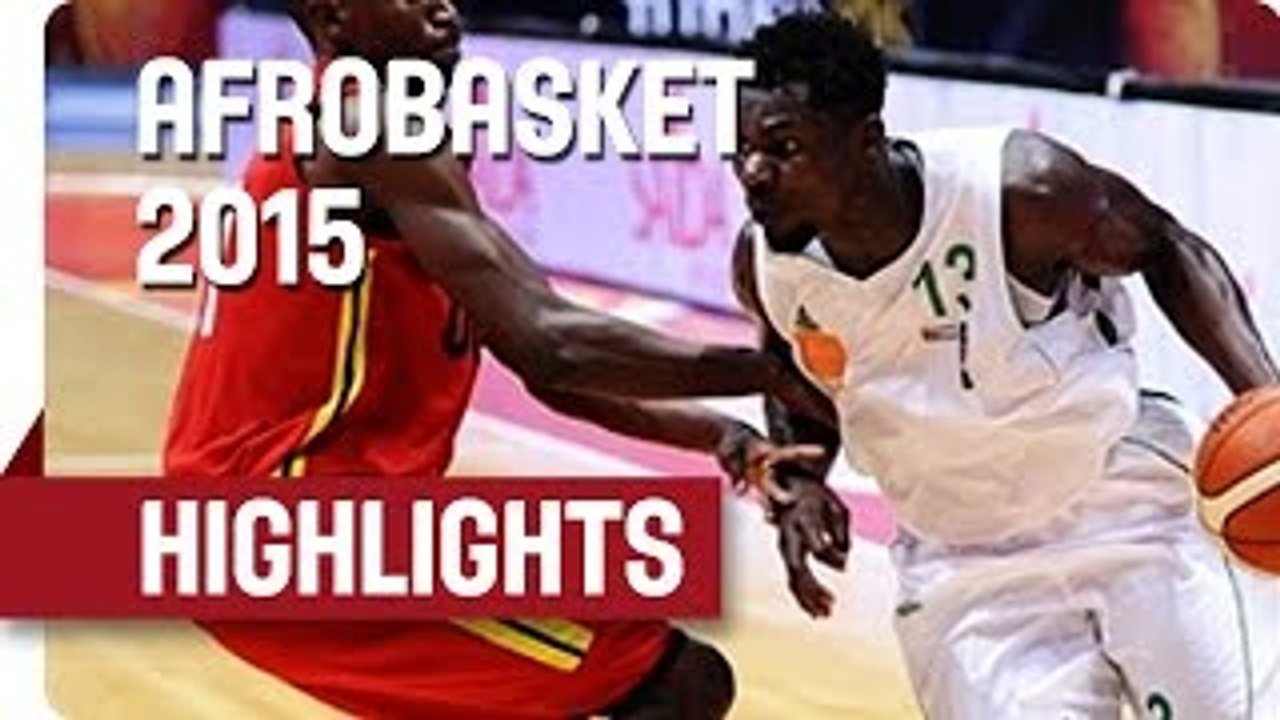CAF v Uganda - Game Highlights - Group A - AfroBasket 2015