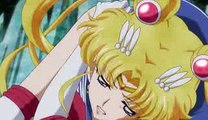 Sailor Moon Crystal Act 24 Black Lady kisses Tuxedo Mask