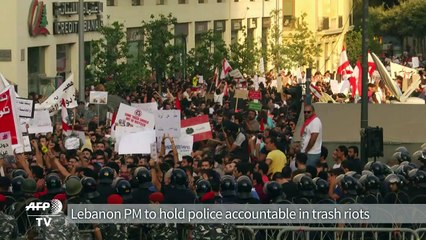 Lebanon prime minister 'extends hand' to Beirut trash protesters