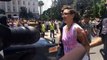 Protesters block street, arrested outside Capitol