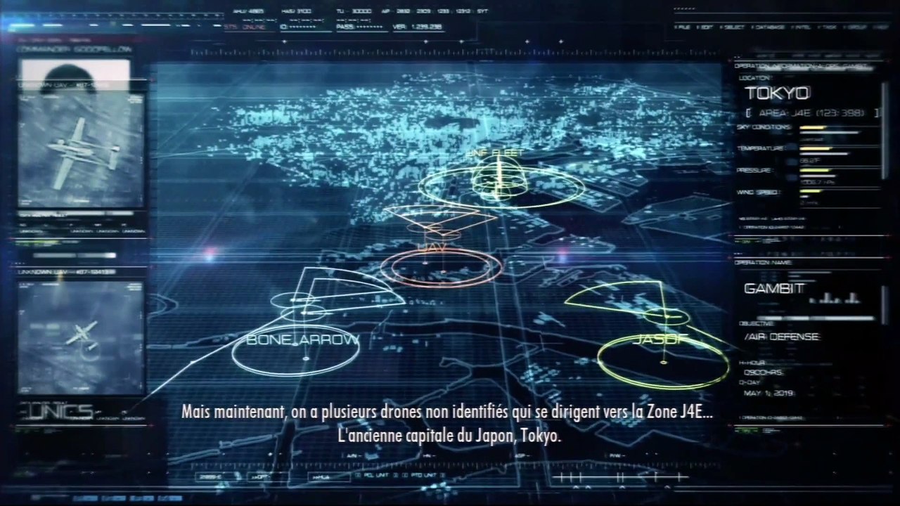 Ace combat infinity  mission 1 FR