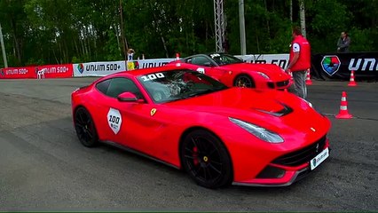 Descargar video: Ferrari F12 Berlinetta vs Ferrari 599 GTO