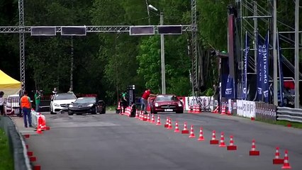 Chevrolet Corvette ZR1 vs Mercedes SLS AMG vs Mercedes C63 AMG