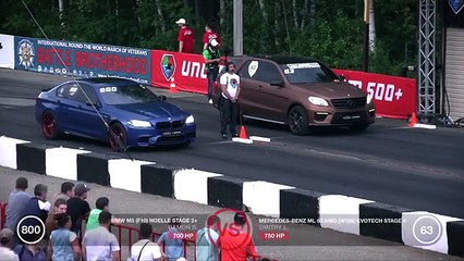 Download Video: BMW X6M PP-Performance, Mercedes ML63 AMG Evotech & Gorilla Racing (Top 3 fastest SUV)