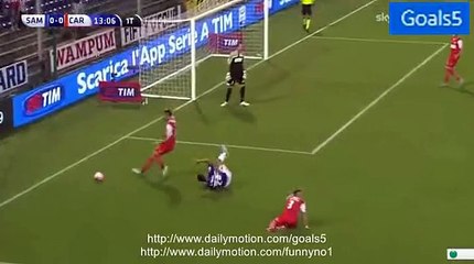 Eder Goal Sampdoria 1 - 0 Carpi Serie A 23-8-2015
