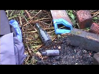 DUMP DIGGING FOR BOTTLES LEEDS , UK  13TH DEC.09