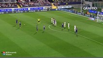Marcos Alonso Fantastic Free Kick Goal Fiorentina	1 - 0	AC Milan 2015