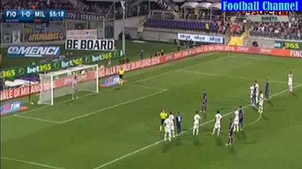 JOSIP ILIu010cIu0106 Penalty Kick GOAL HD - Fiorentina 2-0 Milan - SERIE A 23.08.2015 HD