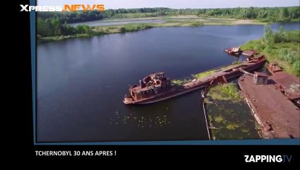 Trente ans après la catastrophe de Tchernobyl découvrez les images de la zone interdite