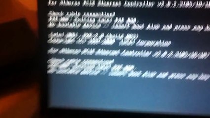 Laptop no bootable device error