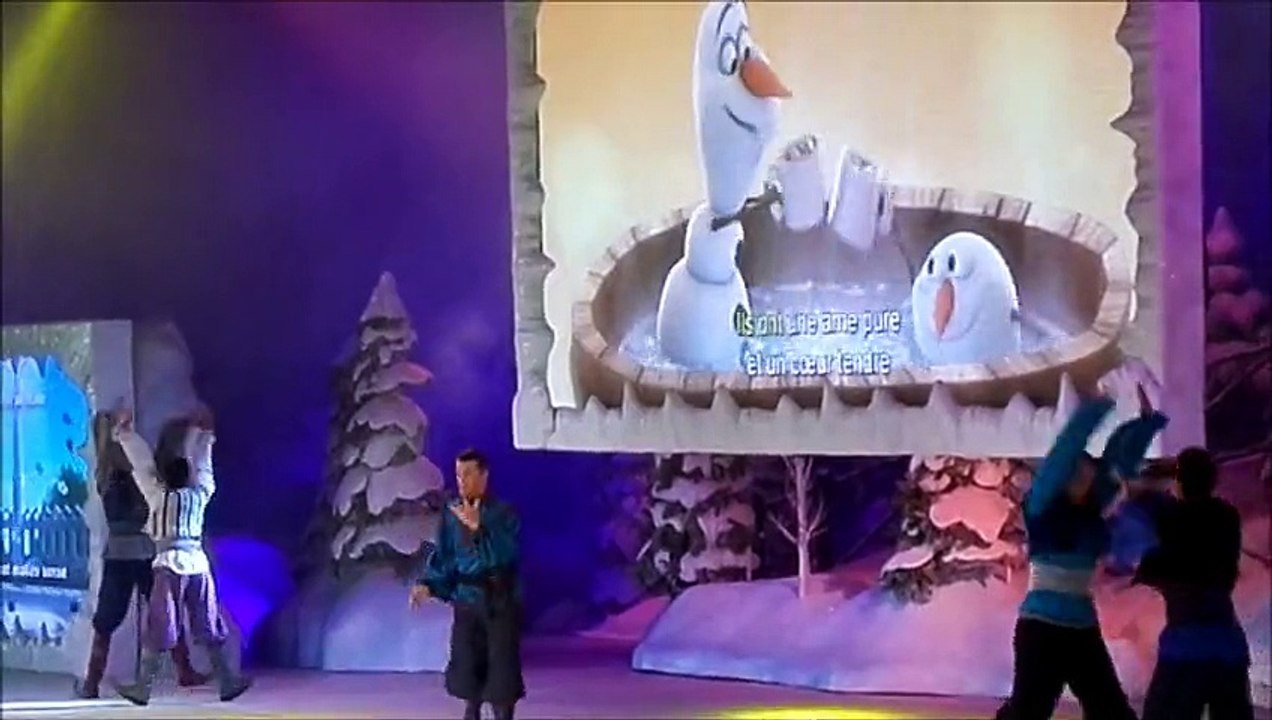 Jeudi 20 Août 2015 à Disneyland Paris Chantons La Reine des Neiges ( Français)