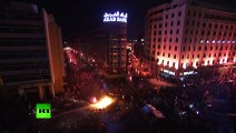 Beirut protest turns anti-govt- More tear gas, water cannons
