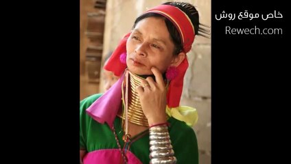 بالصور المرأة الزرافة صاحبة اطول عنق في العالم