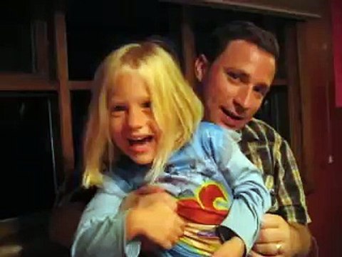 Uncle Greg tickling Breanna