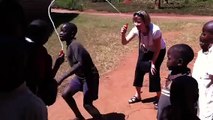 Jumping Rope with Ugandan Orphans