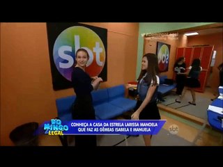 Domingo Legal: Maisa entrevista Maria Pinna nos bastidores de Cúmplices de um Resgate
