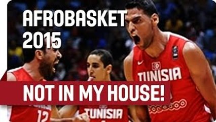 Not in my House! Salah Mejri's Amazing Rejection - AfroBasket 2015
