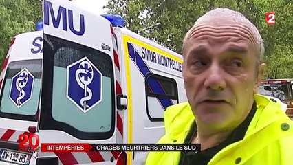 Intempéries : deux octogénaires meurent dans leur voiture emportée par les eaux à Montpellier