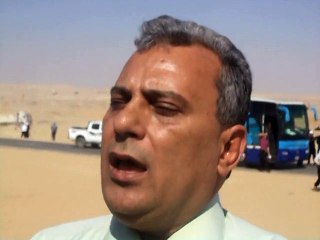 د جابر نصار رئيس جامعة القاهرة فى أول زيارة لمواقع الحفر بقناة السويس الجديدة أغسطس 2014