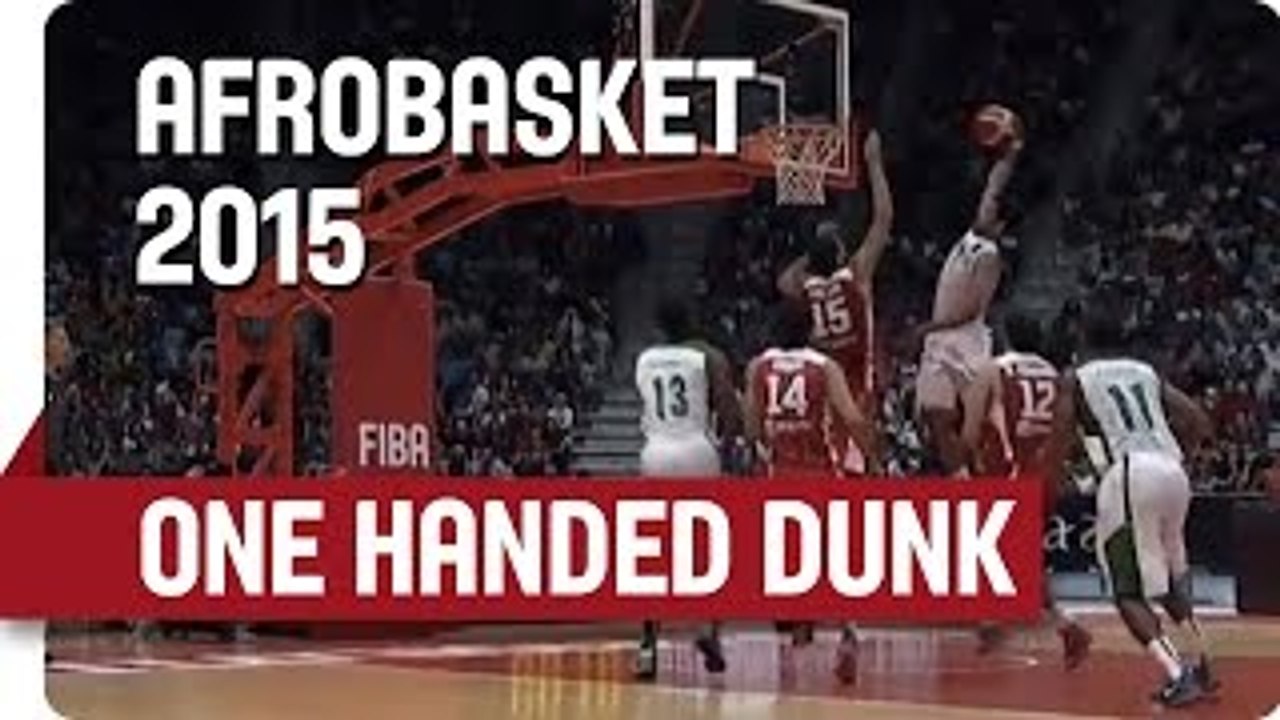 Gbinije Goes Down the Lane for the Slam! - AfroBasket 2015