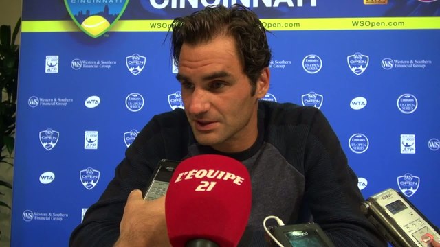 Tennis - ATP - Cincinnati : Federer «A l'US Open avec beaucoup de confiance»