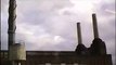 Battersea Power Station, London f/ train (pigs on the wing)