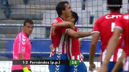 j. 1 liga adelante 15/16 oviedo 2-lugo 2
