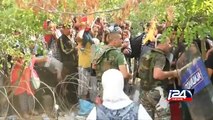Des centaines de migrants débordent la police et pénètrent en Macédoine