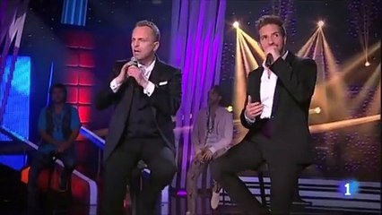 Miguel Bosé y Pablo Alborán "Puede que" - Especial Bosé PapiTwo 24.12.12
