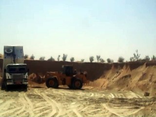 الحفر فى قناة السويس الجديدة فى مزارع الزيتون أغسطس 2014