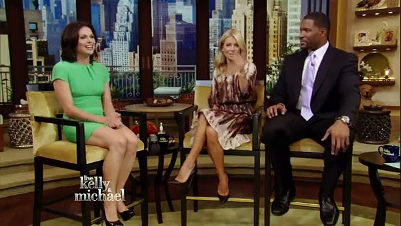 Lana Parrilla on Live With Kelly and Michael [September 27th, 2012]