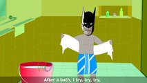 Spider Man Blue Bath - English Nursery Rhymes - Cartoon/Animated Rhymes For Kids