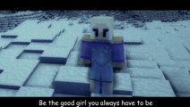 Minecraft Song Let It Go Frozen ♪ Cover of Idina Menzels ♪