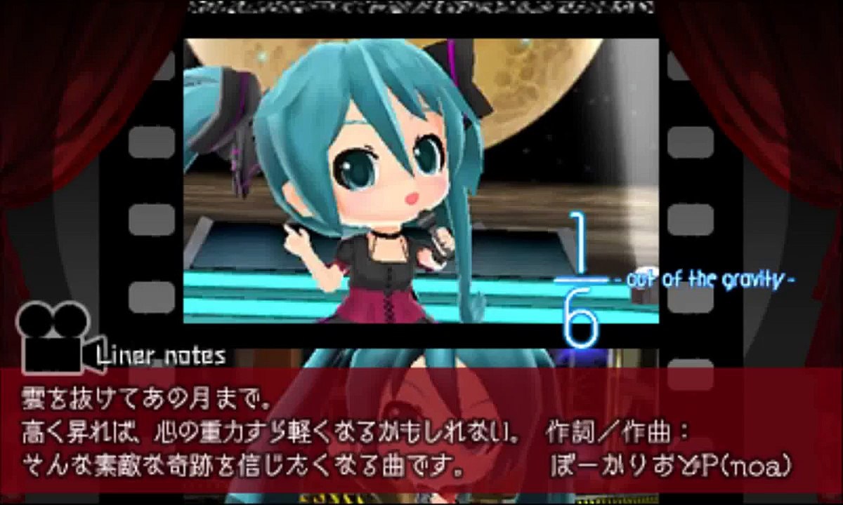 Hatsune Miku Project Mirai 2 - 1/6-out of the gravity-