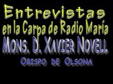 CNPJ 2012 - Entrevistas en la carpa de Radio María: Mons. Xavier Novell