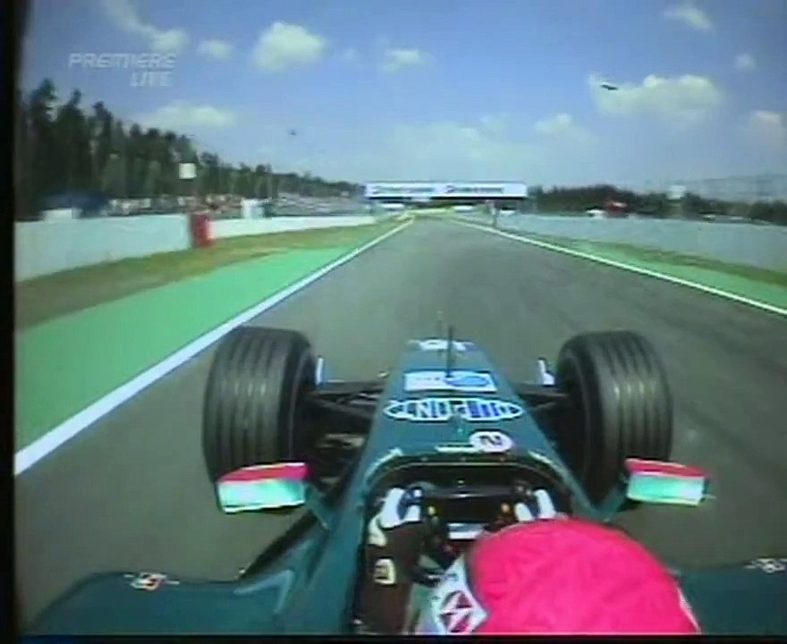 F1 German GP Hockenheim 2003 Friday Qualifying  Justin Wilson Onboard Lap