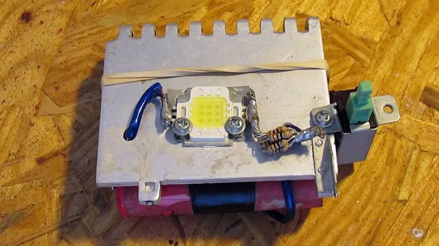 DIY High Power LED Flashlight