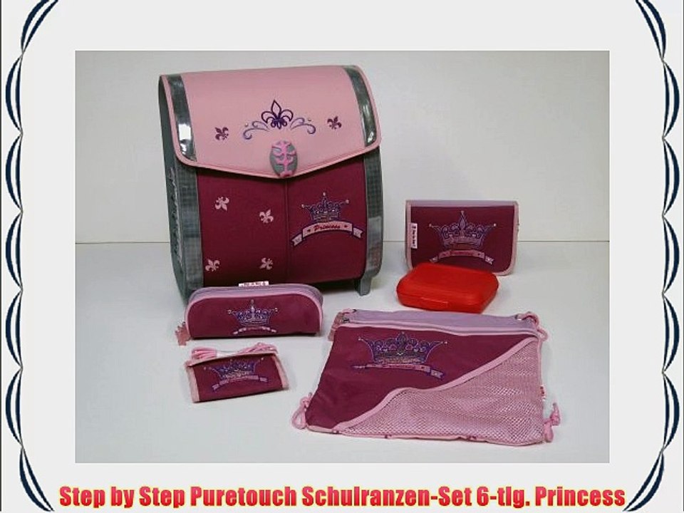Step by Step Puretouch Schulranzen-Set 6-tlg. Princess