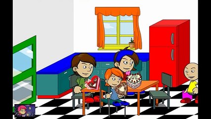 Caillou gets Grounded on Valentine's Day