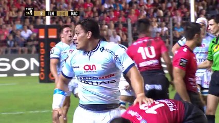 TOP14 - Résumé Toulon-Racing: 22-27 - J1 - Saison 2015/2016