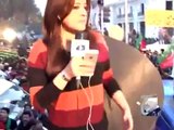 Geo Anchor Sana Mirza Started Crying on the Misbehavior of PTI Workers