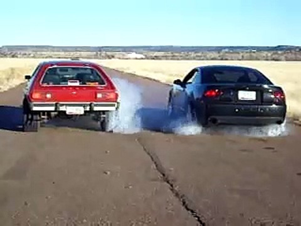 V8 Pinto Burnout