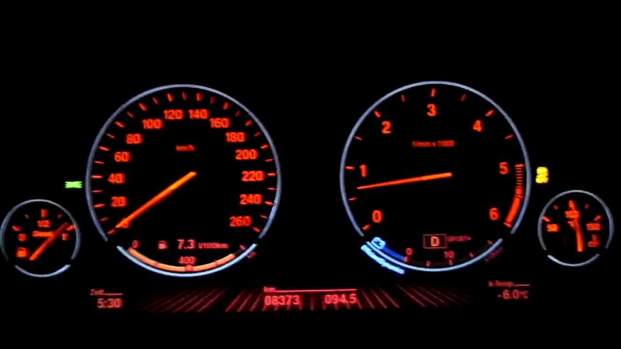 BMW 530d acceleration & top speed (2012)