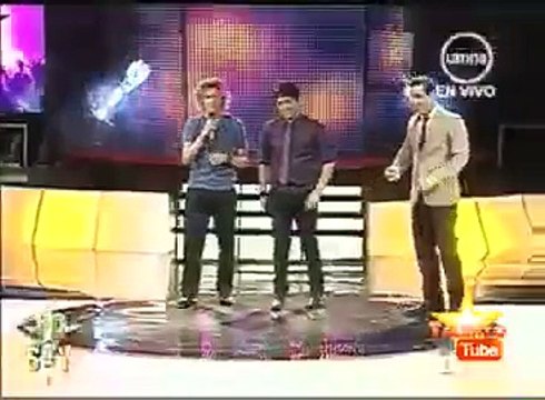 YO SOY LUIS FONSI & DAVID BISBAL [23/11/12] 24 HORAS CRITICA. YO SOY PERU .