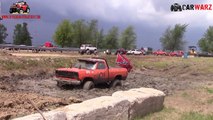 Orange Dodge Mudding At Berville Hill And Hole Mud Bog 2015