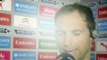 Arsenal vs Liverpool 0 : 0 - Petr Cech post-match interview