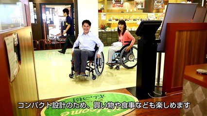 『あなたの力×電気の力』電動アシスト車いすJWX-2紹介