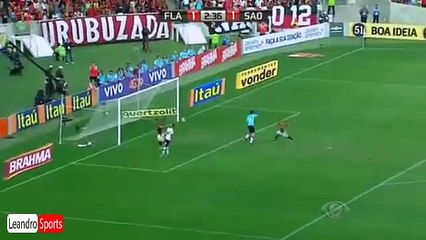 Paolo Guerrero anotó gol: así definió en Flamengo vs. Sao Paulo