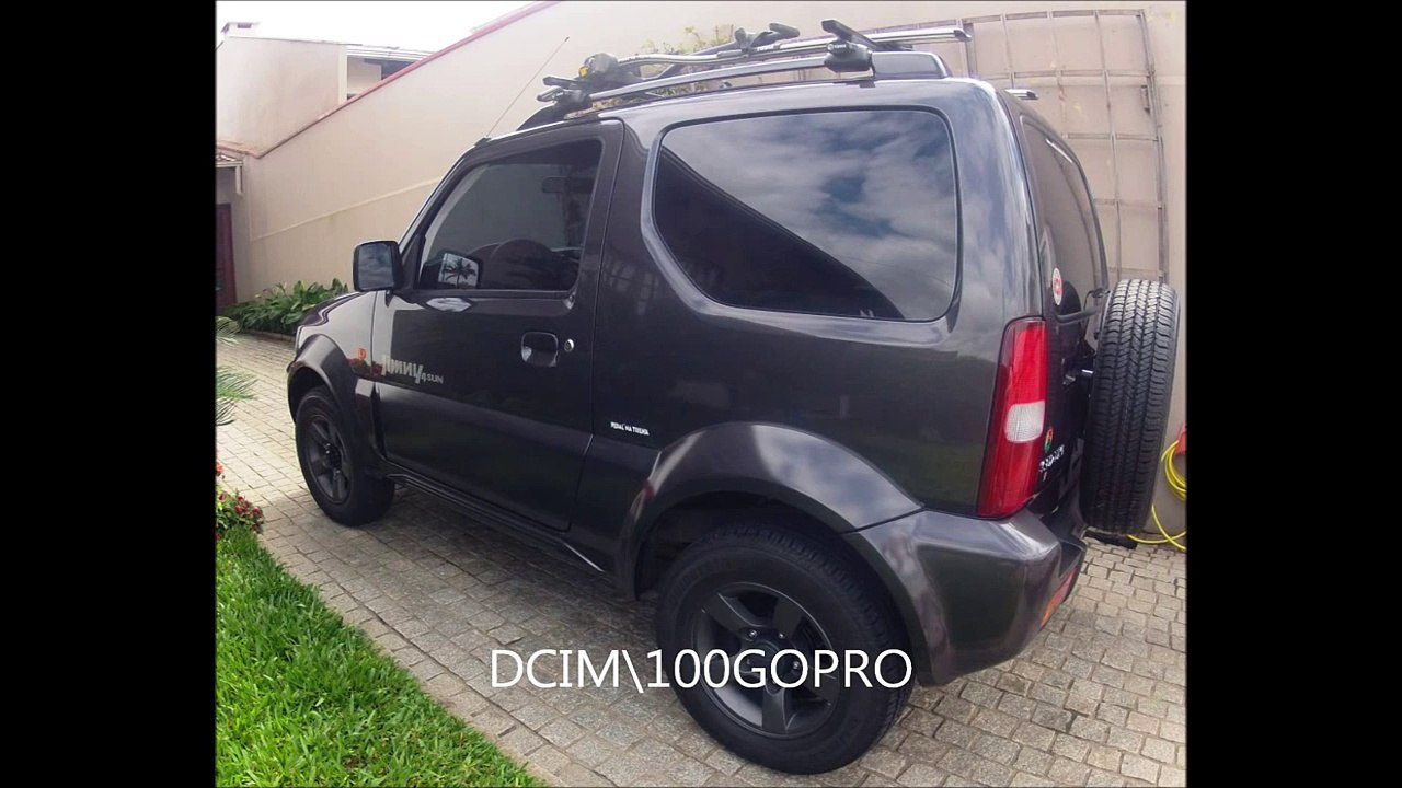 Jimny Sun - Teto Solar + Suporte Bike Thule - Sunroof Suzuki Jimny - Webasto