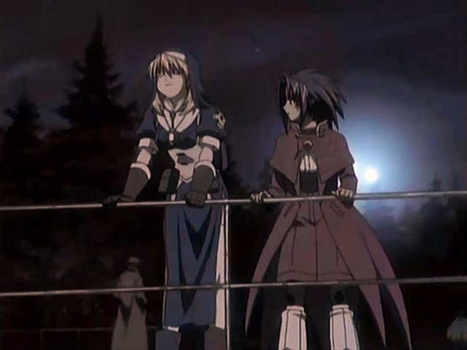 Chrno Crusade love scene